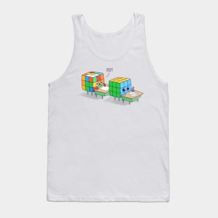 Puzzled Test Tank Top